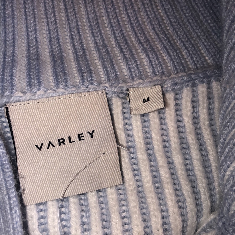 VARLEY BY ANTHROPOLOGIE FILEY MIX RIB SWEATER new with tags size medium - Picture 11 of 13